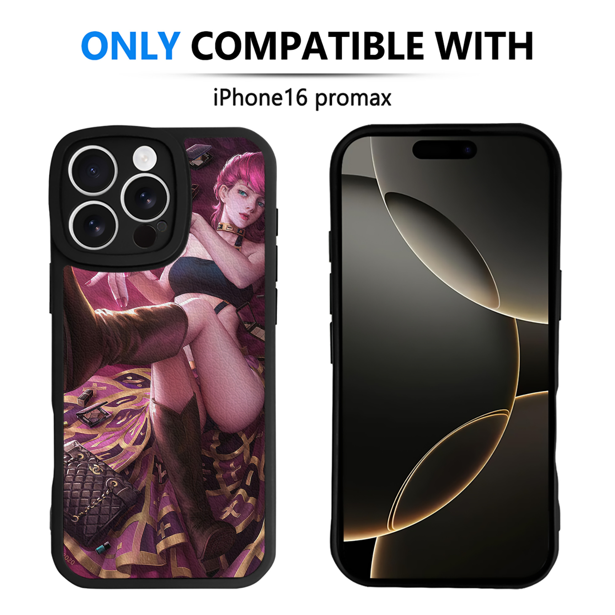 （画像用） ジョジョの奇妙な冒険 JoJo's Bizarre Adventure 【iPhone 16シリーズ対応】シリコンスマホケース（レザー調） 材質：シリコン
